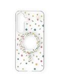 iDeal Clear Mobilskal MagSafe Galaxy S24 / S25 Petite Floral