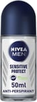 NIVEA MEN Sensitive Protect Antiperspirant Deodorant Pack of 6 (6 x 50 ml) Mens 