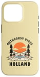 Coque pour iPhone 16 Pro Outdoorsy Vibes Holland Voyage Vacances Hollande