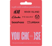 YOU CHOOSE Fashion & Beauty Gift Card - £15