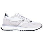 BOSS Homme Jonah_Runn_sdmx Running, Blanc Ouvert, 43 EU