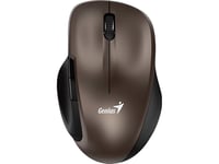 Genius-Maus Ergo 8200S/ 1200 Dpi/ Kabellos/ Choklad/ 5-Tasten (31030029403)