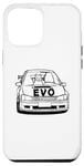 Coque pour iPhone 15 Plus JDM Cat Driving evo voiture art japonais Drift voiture drôle v1