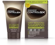 Just For Men Control GX Grey Reducing Shampoo For Grey Hair, With Coconut Oil &