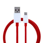 OnePlus D401 USB till USB-C-Kabel 1,5 - Röd