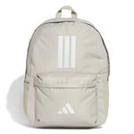 adidas Unisex CLASSIC THREE STRIPES BACKPACK BACK TO SCHOOL, Wonder Alumina/White, One Size