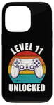 iPhone 13 Pro Level 11 Unlocked Funny Video Gamer 11 Birthday 11 Year Old Case