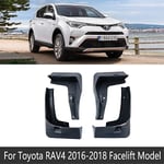 4 stänkskydd för Toyota RAV4 2014 tillbehör XA40 40 2013~2018 stänkskydd fram och bak Yalo