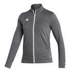 adidas Women's Entrada 22 Track Top Tracksuit Jacket, Team Grey Four, L