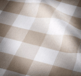 Hästens Bäddmadrass BJX 80x200 cm Silver Beige Check