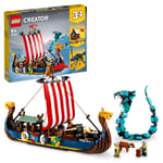 LEGO Creator: Viking Ship and the Midgard Serpent (31132) New & Sealed