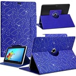 KARYLAX Housse Etui Diamant Universel S Couleur Bleu pour Tablette Vankyo MatrixPad Z1 7 Pouces
