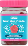 SOLV Hair, Skin N’ Nails Vegan Gummies 5000Mcg Biotin with Vitamin A, D, E, C, B