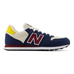 New Balance Homme 500 Sneaker, Blue Navyburgundy, 42.5 EU