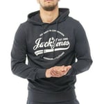 NEW JACK AND JONES Originals Men's Raffs Big Hoodie Navy Blue XL