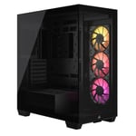 Corsair 3500X ARGB Mid-Tower PC Case - Black CC-9011278-WW