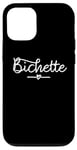 Coque pour iPhone 12/12 Pro Bichette surnom cadeau fille femme couple Saint-Valentin