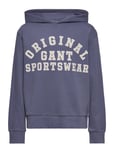 GANT Original Sportswear Sweat Hoodie Blå