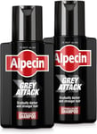 Alpecin Grey Attack Caffeine Shampoo - 200ml (Pack of 2)