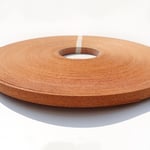 Bande de chant en bois naturel 4cm 35mm 28mm 22mm 2cm érable chêne blanc noyer cerisier teck frêne Bubinga Sapele - Type Sapele-45x0.5mm 22m