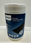 Screen Cleaning Wipes 200 Pack | Philips | for TV PC Monitor Tablet iPad Laptop