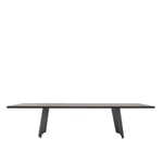 Living Divani - Wedge Rectangular Table 240cm, Aluminium Black - Ruokapöytä - Arik Levy - Musta - Metalli/Puu
