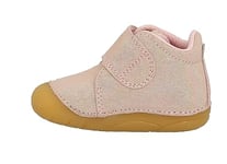 Lurchi Garçon Fille 74L 3143004 Chaussure de première randonnée, Paillettes Roses, 23 EU