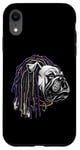 iPhone XR BULLDOG WITH DREADS FOR DOG AND REGGAE LOVERS Case