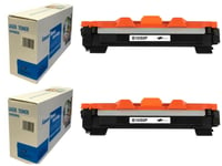 Toner Fits Brother DCP-1510 Printer TN1050 Cartridge Compatible Black Hi Cap 2pk