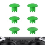 eXtremeRate Joystick pour ps5 Edge Manette, Stick Analogique Interchangeable pour ps5 Edge Manette, 6 pcs Joystick Custom pour ps5 Edge Manette, Vert