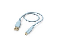 Hama Flexible, 1,5 M, Usb A, Micro-Usb B, Usb 2.0, 480 Mbit/S, Blå