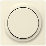 Plaque de recouvrement avec bouton rotatif, blanc electrique/type de protection IP20 / pour variateur / 1pc