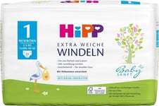 Hipp Extra Soft Nappies, 1 Size, 2-5 Kg, 24 Pcs., 92001