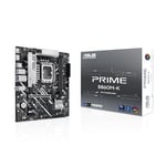 ASUS Prime B860M-K, Carte mère Intel mATX, 6 + 1 + 1 étapes d'alimentation DrMOS, DDR5, PCIe 4.0, 2 emplacements M.2, Realtek 2,5 Go Ethernet, DisplayPort, HDMI, USB 10 Gbps, USB Type-C 5 Gbps Avant