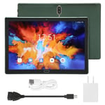 10,1 tuuman tabletti 128 Gt ROM 8 Gt RAM 5G WiFi 1920x1200 IPS 8 Core CPU Calling Tablet Android 11.0 US Plug 100?240V Green