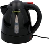 Motorola Nursery Dunlop Kettle 12 Volt 0.8 litres / 12 V Suitable for Cars, Mobile Homes, Boats with 12 Volt Connection, Black