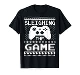 Ugly Xmas Sweater Video Game Controller Gamer Christmas T-Shirt