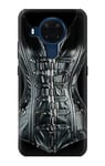 Gothic Corset Black Case Cover For Nokia 5.4