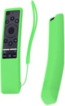 Sikai Housse etui De Protection En Silicone Pour Telecommande Samsung Bn59-01312A Bn59-01330B Uhd 4K Smart Tv Remote Control Rmcspr1Bp1Housse Coque Pour Telecommande Samsung(Vert Fluorescent)