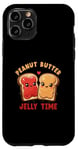 Coque pour iPhone 11 Pro Couples assortis au beurre de cacahuète Jelly Time