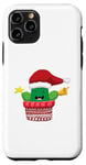 iPhone 11 Pro FUNNY CHRISTMAS TSHIRT. CHRISTMAS CACTUS. BELL STAR AND HAT Case