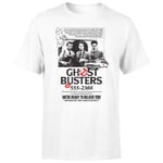 Ghostbusters Vintage Advert Unisex T-Shirt - White - 3XL