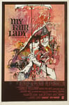 MY FAIR LADY FILM Remt-POSTER HQ 40x60cm d'une AFFICHE CINéMA