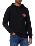 JACK & JONES JCOSTREET Sweat Hoody FST Sweatshirt à Capuche, Noir, L Homme