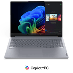 Lenovo ThinkBook 16 Gen 7 Snapdragon Processeur Snapdragon® X Plus X1P-42-100 3,40 GHz, Windows 11 Professionnel 64 ARM, 1 To SSD M.2 2242 PCIe Gen4 TLC - 21NHCTO1WWFR2