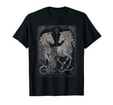 Horses Tarot Card Graphic for Men Women Boys Girls T-Shirt