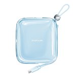 Joyroom Powerbank 10000mAh Jelly Series Built-in USB-C - Blå