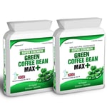 Green Coffee Bean Max Extreme Extract 180 Capsules Weight Loss Dieting Free Tips