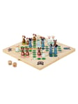 Small Foot - Wooden Ludo Game Farm Animals