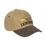 CERDÁ LIFE'S LITTLE MOMENTS -The Lion King Visor Cap - Brown - Size 57 cm - Made with Cotton and Polyester - Printed with The Movie - Original Product